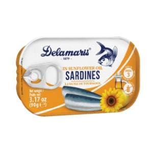 Sardina DELAMARIS u biljnom ulju 90g slide slika
