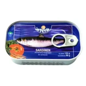 Sardina LA PERLA sa povrćem 125g slide slika
