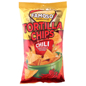 Tortilla FAMOSO čips chili 150g slide slika