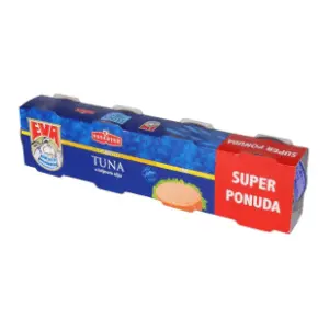 Tunjevina EVA komadi u biljnom ulju 4x80g slide slika