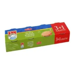 Tunjevina EVA komadi u maslinovom ulju 4x80g slide slika