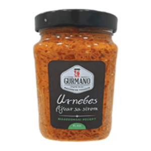 Urnebes GURMANO Ajvar sa sirom blagi 490g slide slika