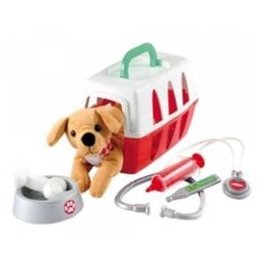 veterinarski-set-sa-plisanom-kucom-ecoiffier