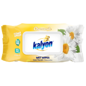 Vlažne maramice KALYON flower garden kamilica 72kom slide slika