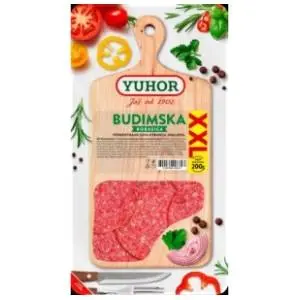 YUHOR budimska kobasica slajs 200g slide slika