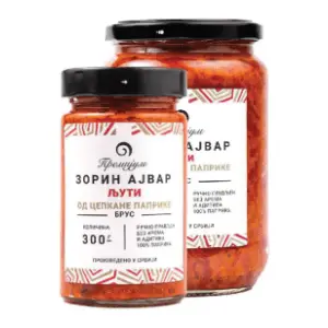Ajvar ZORIN cepkani ljuti 300g slide slika
