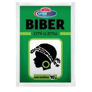 Biber u zrnu UNIJAPAK 10g slide slika