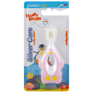 SILVER CARE četkica za zube happy brush 6-36 meseca 1kom slide slika