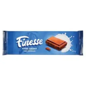 Čokolada FINESSE mlečna 220g slide slika
