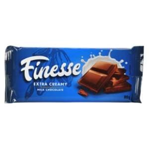 Čokolada FINESSE mlečna 80g slide slika