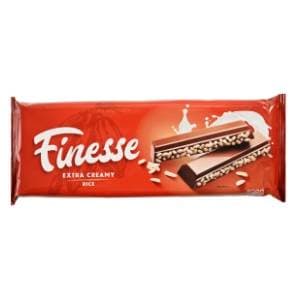 Čokolada FINESSE mlečna sa rižom 200g slide slika