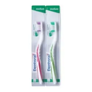 DENTORAL medium četkica za zube 2kom slide slika