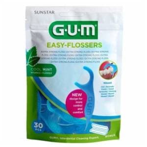 GUM Easy Flossers konac i čačkalica za zube 30kom slide slika