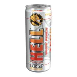 HELL zero white peach 250ml slide slika