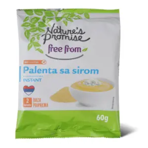 Instant palenta sa sirom NATURE'S PROMISE 60g slide slika