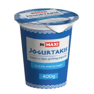 Grčki jogurt MAXI Jogurtakis 9,9%mm 400g slide slika