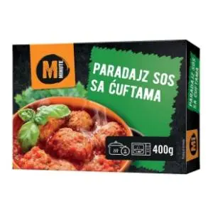 MINUTE paradajz sos sa ćuftama 400g slide slika