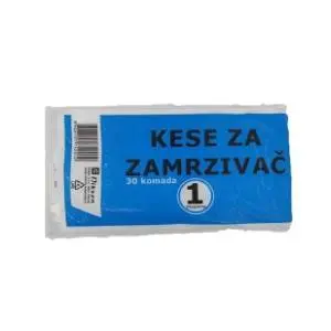 NIKSAN kese za zamrzivač glatke 1kg 30kom slide slika