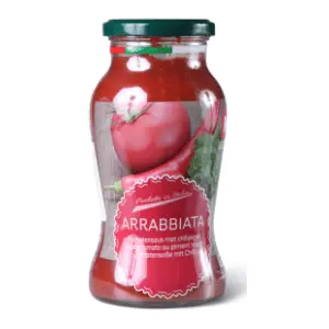 Paradajz sos ARABIATA čili paprika 500g slide slika