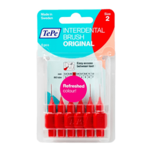 TEPE ISO 2 Original interdentalne četkice crvene 6kom slide slika