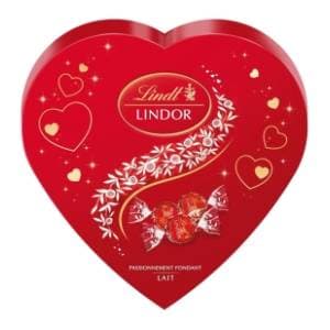 Bombonjera LINDT Lindor milk srce 160g slide slika