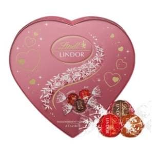 Bombonjera LINDT Lindor assorted srce 160g slide slika