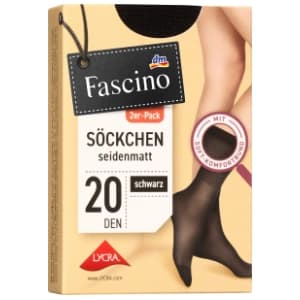 FASCINO sokne svilene mat 20den crne 2 para 39-42 slide slika