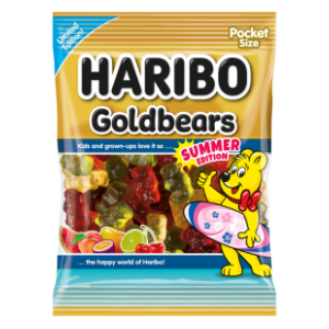 Gumene bombone HARIBO goldbears summer edition 100g slide slika