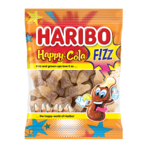 Gumene bombone HARIBO happy cola fizz 100g slide slika