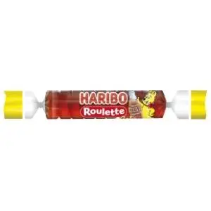 Gumene bombone HARIBO happy cola rollen 25g slide slika