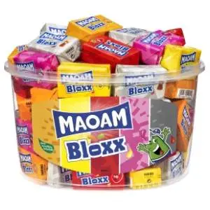 Gumene bombone HARIBO Maoam Bloxx 22g slide slika