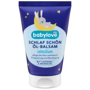 Noćni uljani balzam za telo BABYLOVE Sensitive 50ml slide slika