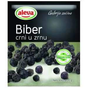 ALEVA biber crni u zrnu 20g slide slika