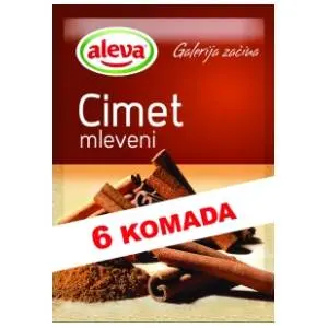 ALEVA cimet mleveni 6x5g slide slika