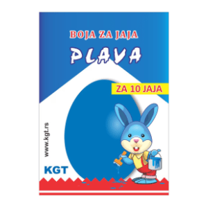 Boja za jaja plava koncentrovana KGT slide slika