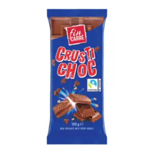 Čokolada FIN CARRE Crusti choc 100g slide slika