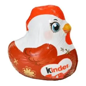 Čokoladna figura koka KINDER 138g slide slika
