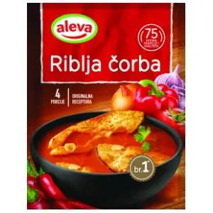Dodatak ALEVA za riblju čorbu 90g slide slika