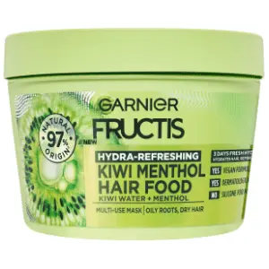 GARNIER Fructis Hair food kivi mentol maska za kosu 390ml slide slika