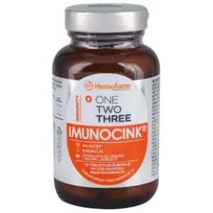 HEMOFARM one two three Imunocink tableta za žvakanje 60kom slide slika