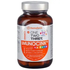HEMOFARM tablete za decu one two three imunocink 60kom slide slika