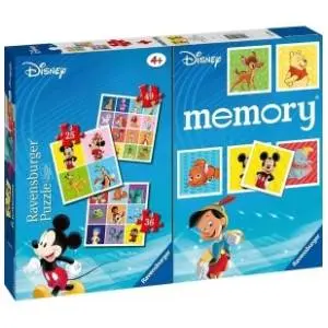 Igra memorije i 3u1 puzla Disney RAVENSBURGER slide slika