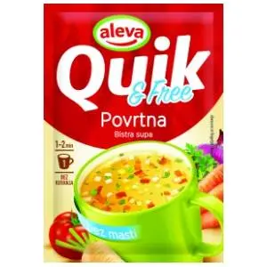 Instant supa QUIK Aleva od povrća 10g slide slika