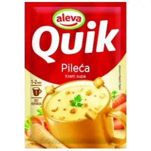 Instant supa QUIK Aleva pileća krem 17g slide slika