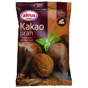 Kakao prah ALEVA 80g slide slika