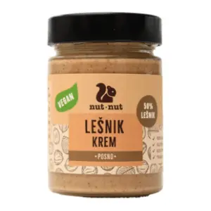 Krem NUT NUT vegan lešnik 300g slide slika
