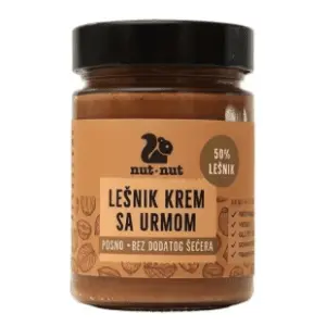 Krem NUT NUT vegan lešnik sa urmom 300g slide slika