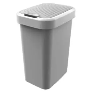 LINDO kanta za otpatke klatno svetlosiva 25l slide slika