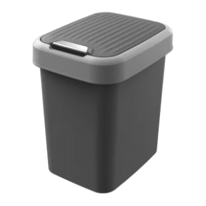 LINDO kanta za smeće klatno antracit 12l slide slika