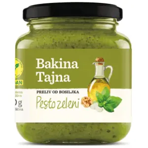 Pesto sos BAKINA TAJNA zeleni 180g slide slika